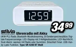 Red Zac silva Schneider Uhrenradio mit Akku Angebot