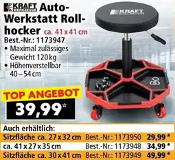Norma Kraft auto- werkstatt roll- hocker Angebot