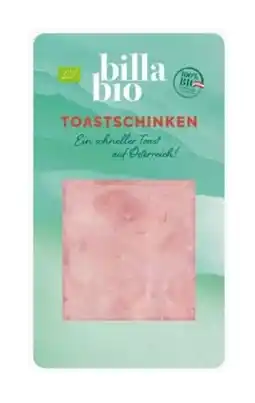 Billa Billa Bio Bio-Toastschinken Angebot
