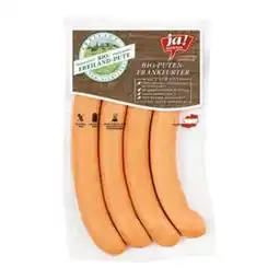 Billa ja!natürlich Bio-Puten-Frankfurter Angebot