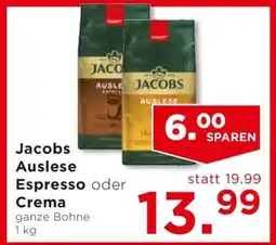 Unimarkt Jacobs Auslese Espresso oder Crema Angebot