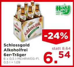 Unimarkt Schlossgold Alkoholfrei 6er-Träger Angebot