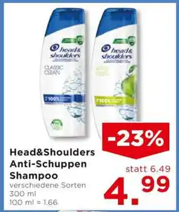 Unimarkt Head & Shoulders Anti Schuppen Shampoo Angebot