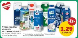 PENNY ÖSTERREICHISCHE VOLLMILCH AUS DEINER REGION Angebot