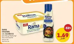 PENNY Rama ORIGINAL od. CULINESSE Angebot