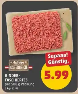 PENNY Rinder- faschiertes Angebot