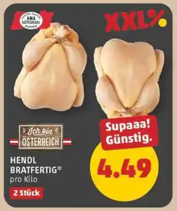 PENNY Hendl bratfertig Angebot