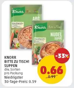 PENNY KNORR BITTE ZU TISCH! SUPPEN Angebot