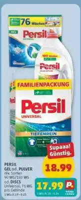 PENNY PERSIL GEL od. PULVER Angebot