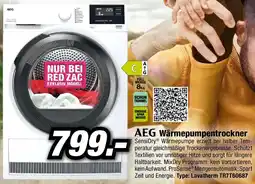 Red Zac AEG Wärmepumpentrockner Angebot