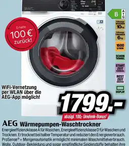 Red Zac AEG Wärmepumpen-Waschtrockner Angebot