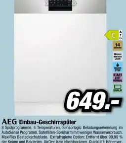 Red Zac AEG Einbau-Geschirrspüler Angebot