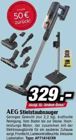 Red Zac AEG Stielstaubsauger Angebot