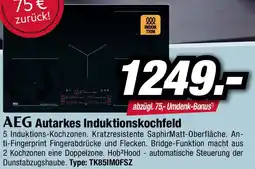 Red Zac AEG Autarkes Induktionskochfeld Angebot