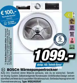 Red Zac BOSCH Wärmepumpentrockner Angebot