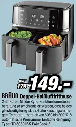 Red Zac BRAUN Doppel-Heißluftfritteuse Angebot