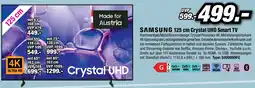Red Zac SAMSUNG 125 cm Crystal UHD Smart TV Angebot