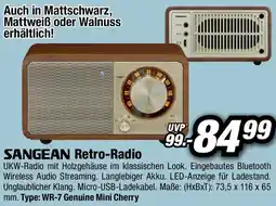 Red Zac SANGEAN Retro-Radio Angebot