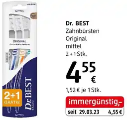 dm Dr. best zahnbürsten original mittel Angebot
