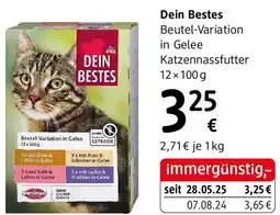 dm Dein bestes beutel-variation in gelee katzennassfutter Angebot