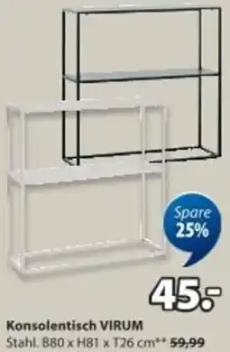 JYSK Konsolentisch virum Angebot