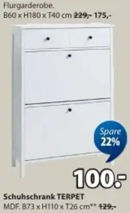JYSK Schuhschrank terpet Angebot