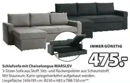 JYSK Schlafsofa mit chaiselongue marslev Angebot