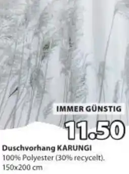 JYSK Duschvorhang karungi Angebot