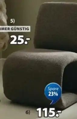 JYSK Sessel guldbjerg stoff und schaumstoff Angebot