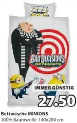 JYSK Bettwäsche minions Angebot