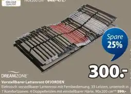 JYSK Dreamzone verstellbarer lattenrost ofjorden Angebot