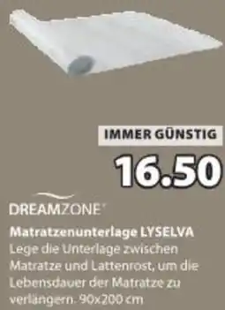 JYSK Dreamzone matratzenunterlage lyselva Angebot