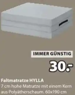 JYSK Faltmatratze hylla Angebot