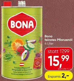 Eurospar Bona feinstes pflanzenöl Angebot