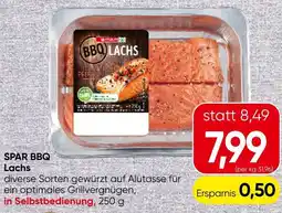 Eurospar Spar bbq lachs Angebot