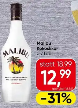 Eurospar Malibu Kokoslikör Angebot
