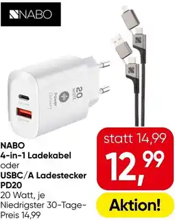 Eurospar Nabo 4-in-1 ladekabel Angebot