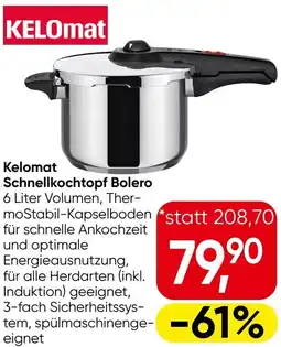 Eurospar Kelomat schnellkochtopf bolero Angebot