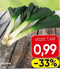 Eurospar Porree Angebot