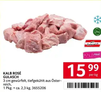 Kalb rosé gulasch