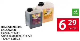 Transgourmet Hengstenberg balsamico Angebot