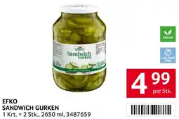 Transgourmet Efko sandwich gurken Angebot
