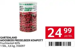 Transgourmet Gartenland moosbeer preiselbeer kompott Angebot