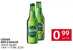 Transgourmet Gösser bier & radler Angebot