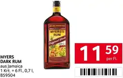Transgourmet Myers dark rum Angebot