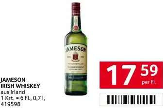 Transgourmet Jameson irish whiskey Angebot