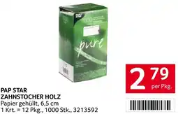 Transgourmet Pap star zahnstocher holz Angebot