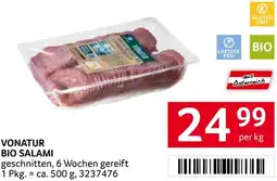 Transgourmet Vonatur bio salami Angebot