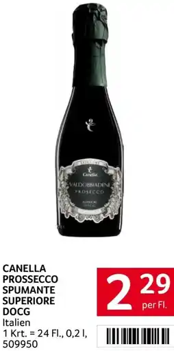 Transgourmet Canella prossecco spumante superiore docg Angebot