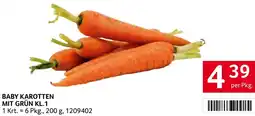 Transgourmet Baby karotten mit grün kl.1 Angebot